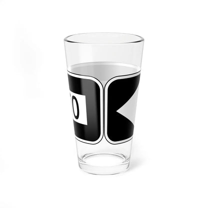 MUTCD-PR R6-1I (Puerto Rico) (Road Sign) Pint Glass 16oz - Go Mug Yourself