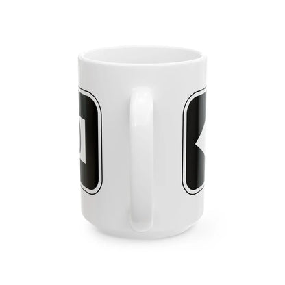 MUTCD-PR R6-1I (Puerto Rico) (Road Sign) White Coffee Mug - Go Mug Yourself