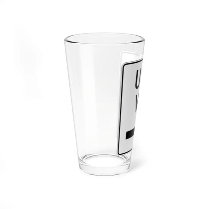 MUTCD-PR R6-2D (Puerto Rico) (Road Sign) Pint Glass 16oz - Go Mug Yourself