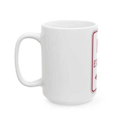 MUTCD-PR R7-1 (Puerto Rico) (Road Sign) White Coffee Mug - Go Mug Yourself