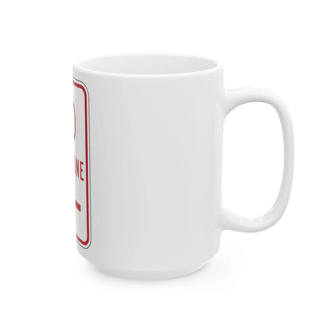 MUTCD-PR R7-1 (Puerto Rico) (Road Sign) White Coffee Mug - Go Mug Yourself