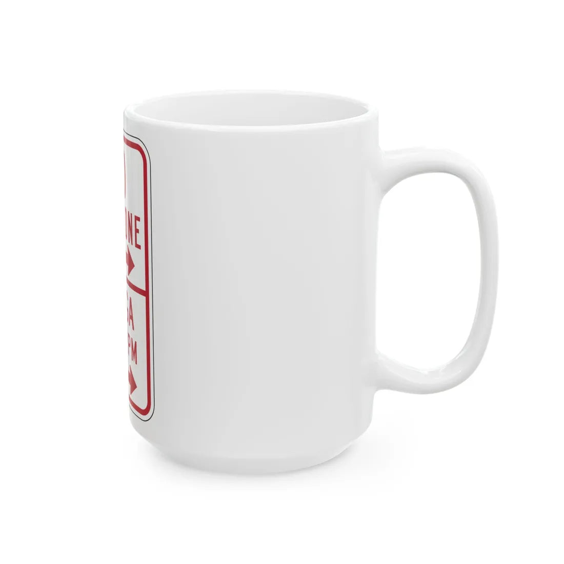 MUTCD-PR R7-10 (Puerto Rico) (Road Sign) White Coffee Mug - Go Mug Yourself