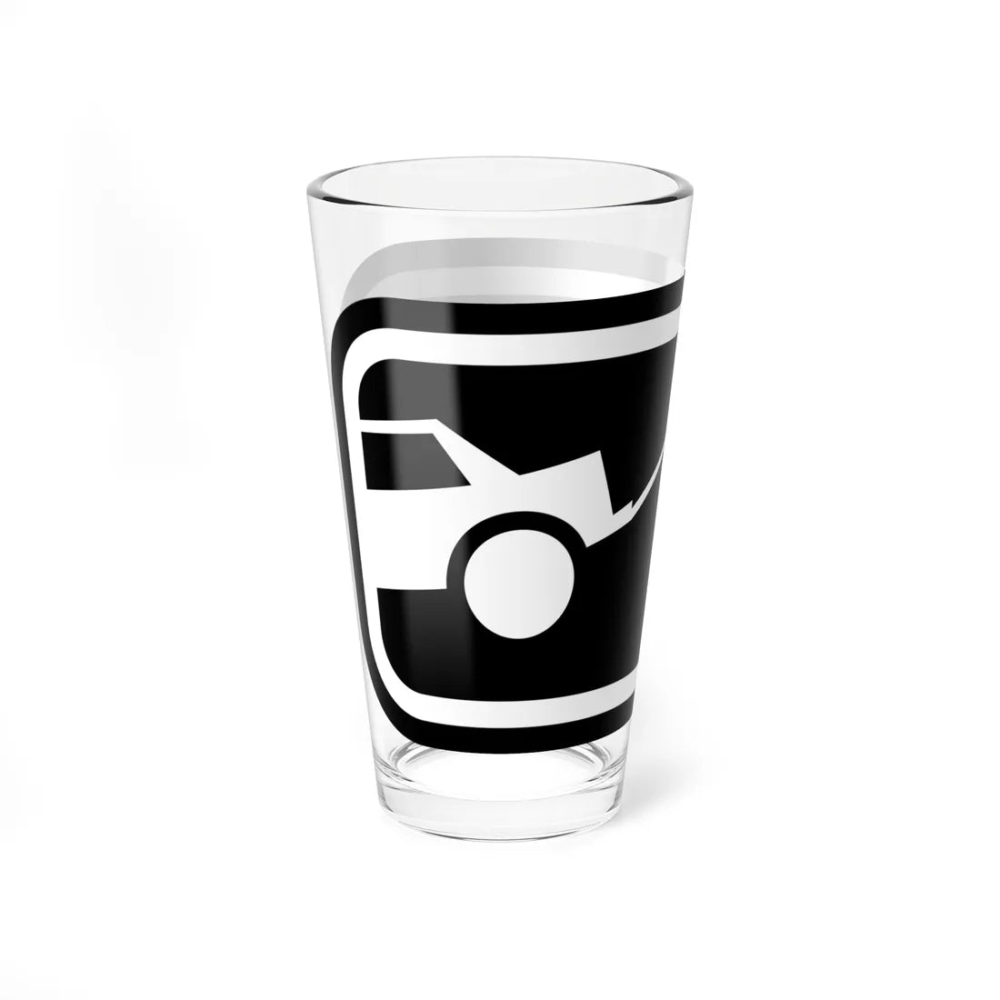 MUTCD-PR R7-201a (Puerto Rico) (Road Sign) Pint Glass 16oz - Go Mug Yourself