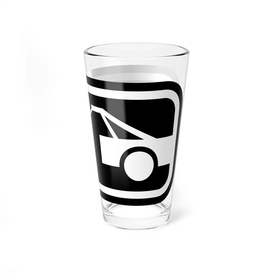 MUTCD-PR R7-201a (Puerto Rico) (Road Sign) Pint Glass 16oz - Go Mug Yourself