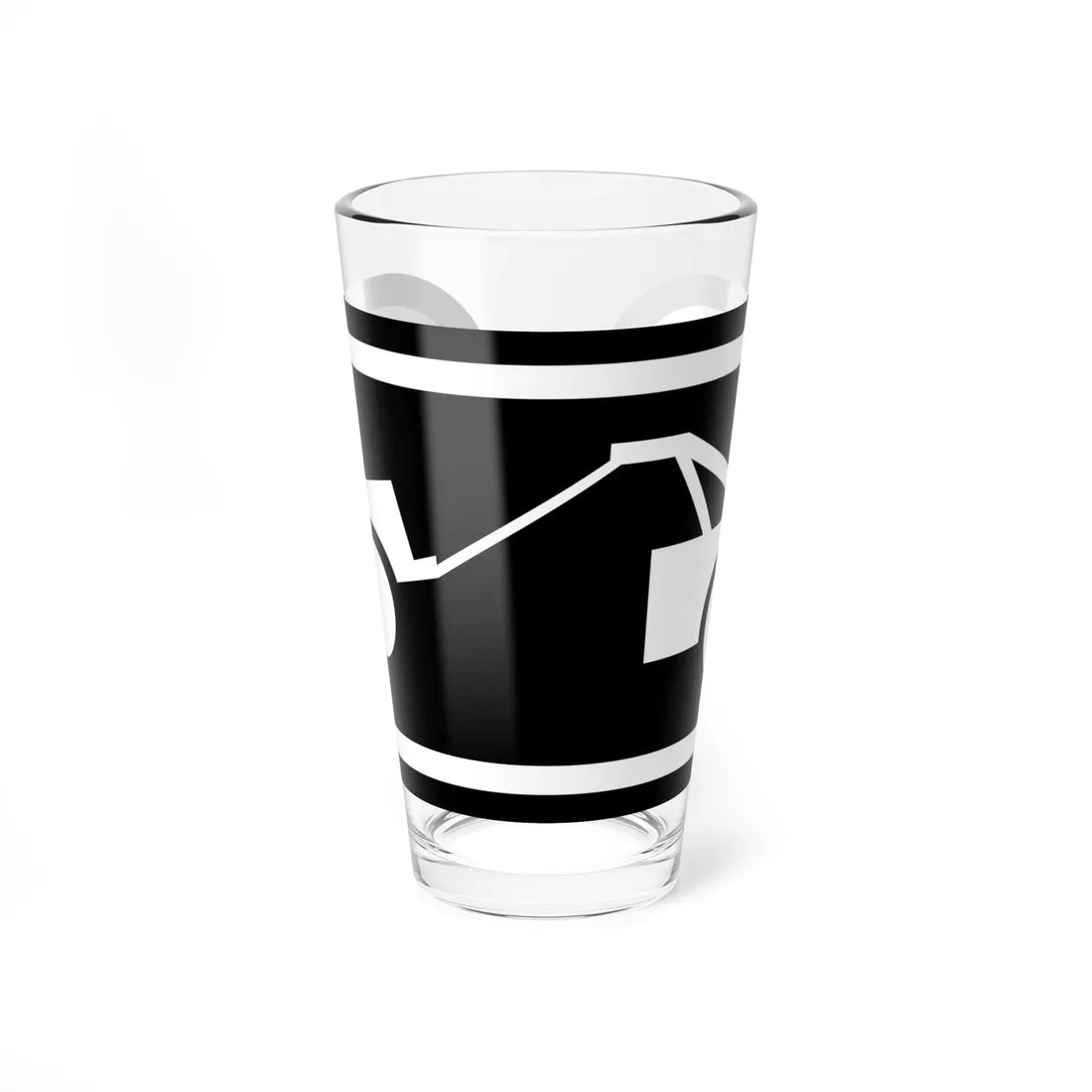 MUTCD-PR R7-201a (Puerto Rico) (Road Sign) Pint Glass 16oz - Go Mug Yourself