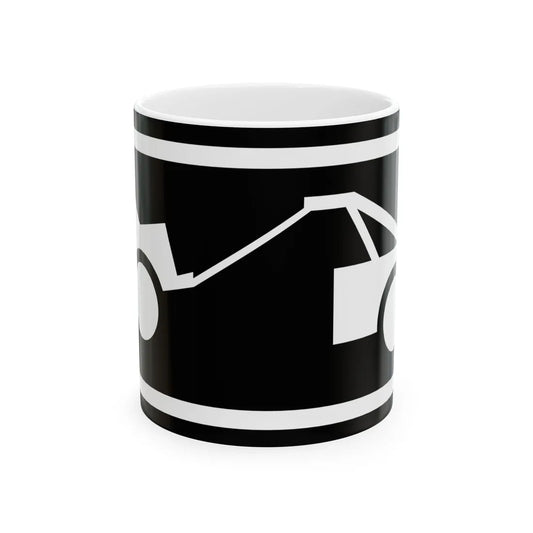 MUTCD-PR R7-201a (Puerto Rico) (Road Sign) White Coffee Mug 11oz - Go Mug Yourself