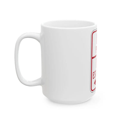 MUTCD-PR R7-4 (Puerto Rico) (Road Sign) White Coffee Mug - Go Mug Yourself