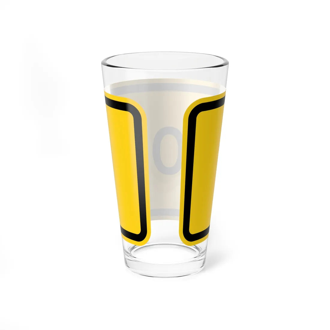 MUTCD-PR W16-2a (Puerto Rico) (Road Sign) Pint Glass 16oz - Go Mug Yourself