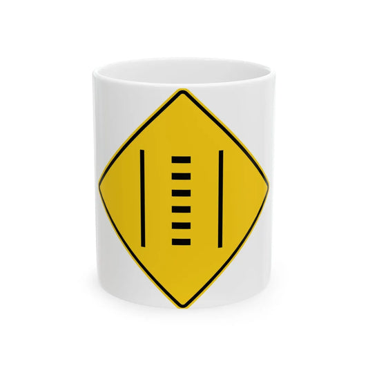 MUTCD-PR W17-3b (Puerto Rico) (Road Sign) White Coffee Mug 11oz - Go Mug Yourself
