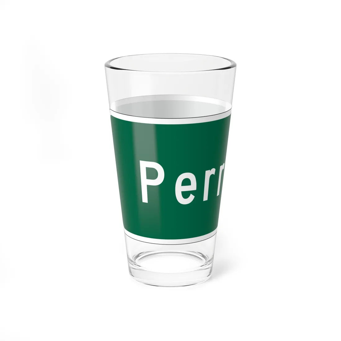 MUTCD-TN TN-2 (Tennessee) (Road Sign) Pint Glass 16oz - Go Mug Yourself