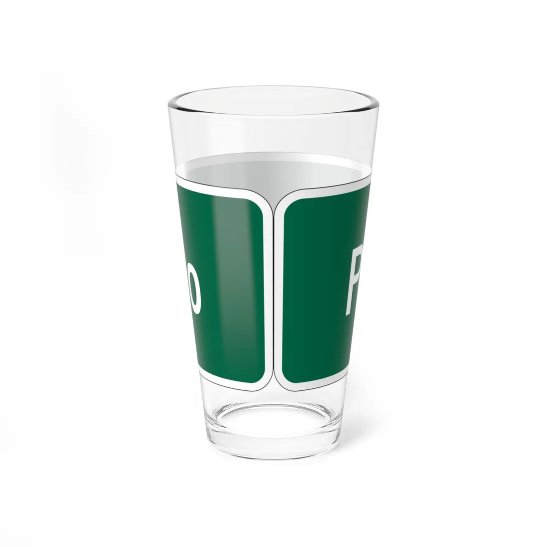 MUTCD-TN TN-2 (Tennessee) (Road Sign) Pint Glass 16oz - Go Mug Yourself