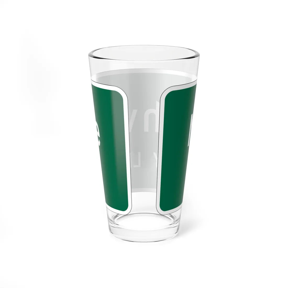 MUTCD-TN TN-3 (Tennessee) (Road Sign) Pint Glass 16oz - Go Mug Yourself
