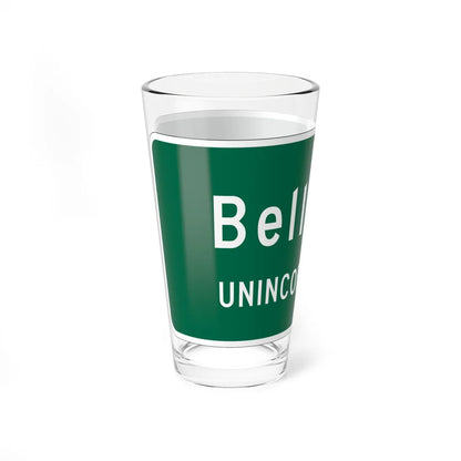 MUTCD-TN TN-4 (Tennessee) (Road Sign) Pint Glass 16oz - Go Mug Yourself