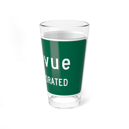 MUTCD-TN TN-4 (Tennessee) (Road Sign) Pint Glass 16oz - Go Mug Yourself