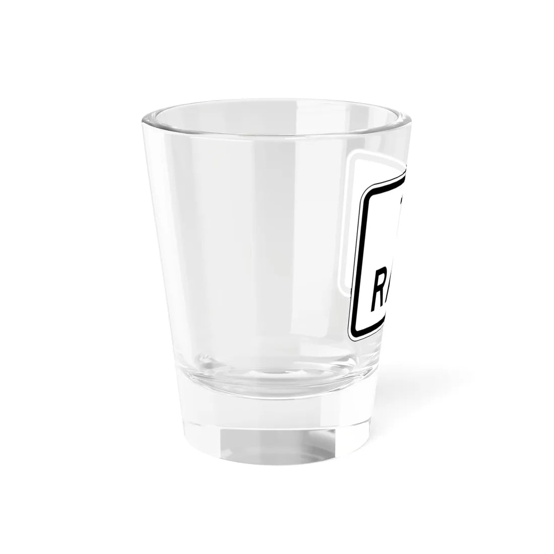 MUTCD-TX R1-2bTP (Texas) (Road Sign) Shot Glass 1.5oz - Go Mug Yourself