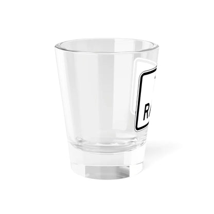 MUTCD-TX R1-2bTP (Texas) (Road Sign) Shot Glass 1.5oz - Go Mug Yourself