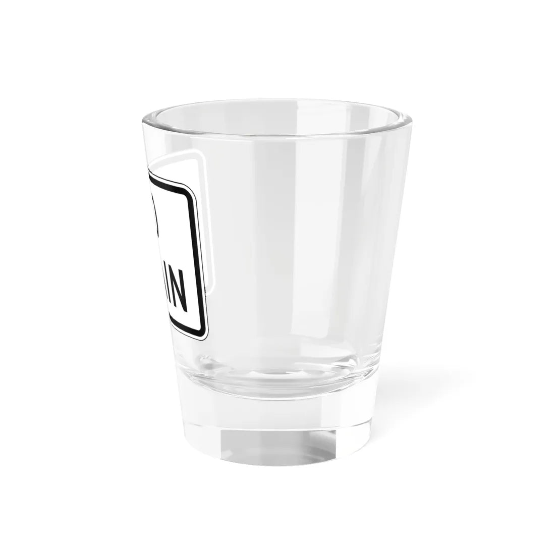 MUTCD-TX R1-2cTP (Texas) (Road Sign) Shot Glass 1.5oz - Go Mug Yourself