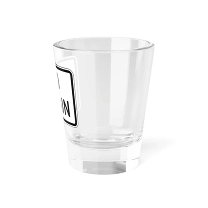 MUTCD-TX R1-2cTP (Texas) (Road Sign) Shot Glass 1.5oz - Go Mug Yourself