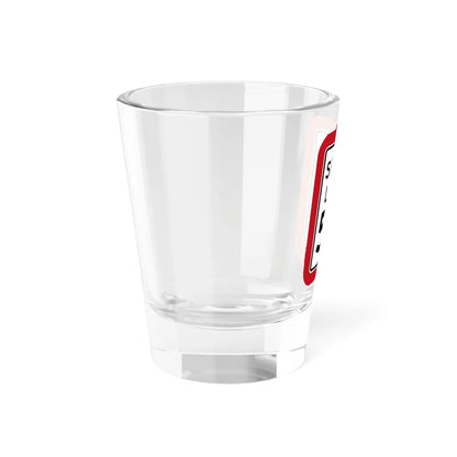 MUTCD-TX R2-1T (Texas) (Road Sign) Shot Glass 1.5oz - Go Mug Yourself