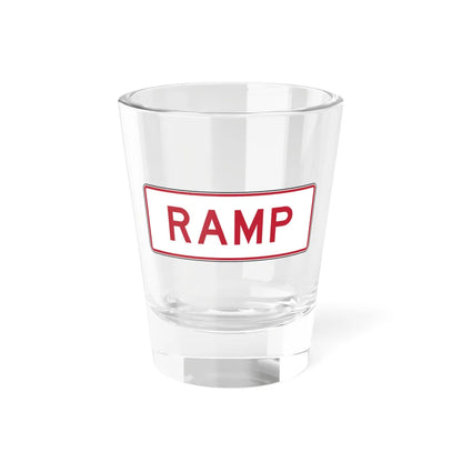 MUTCD-TX R5-1TP (Texas) (Road Sign) Shot Glass 1.5oz 1.5oz - Go Mug Yourself