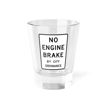 MUTCD-TX R5-4aT (Texas) (Road Sign) Shot Glass 1.5oz 1.5oz - Go Mug Yourself