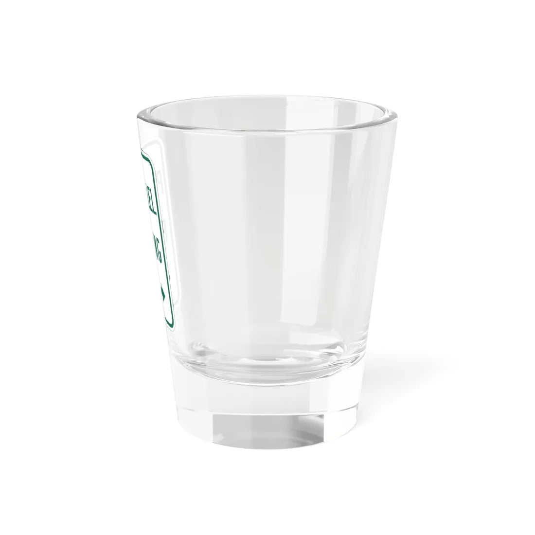 MUTCD-TX R7-11TR (Texas) (Road Sign) Shot Glass 1.5oz - Go Mug Yourself