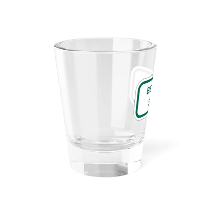 MUTCD-TX R7-202aTP GRN (Texas) (Road Sign) Shot Glass 1.5oz - Go Mug Yourself