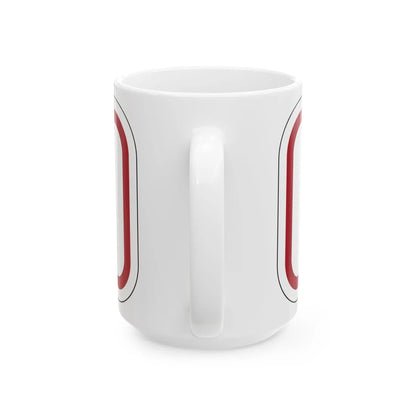 MUTCD-TX R7-202bTP RED (Texas) (Road Sign) White Coffee Mug - Go Mug Yourself