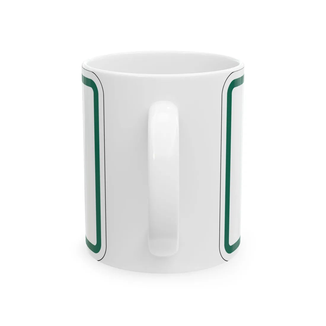 MUTCD-TX R7-8aPT (Texas) (Road Sign) White Coffee Mug - Go Mug Yourself