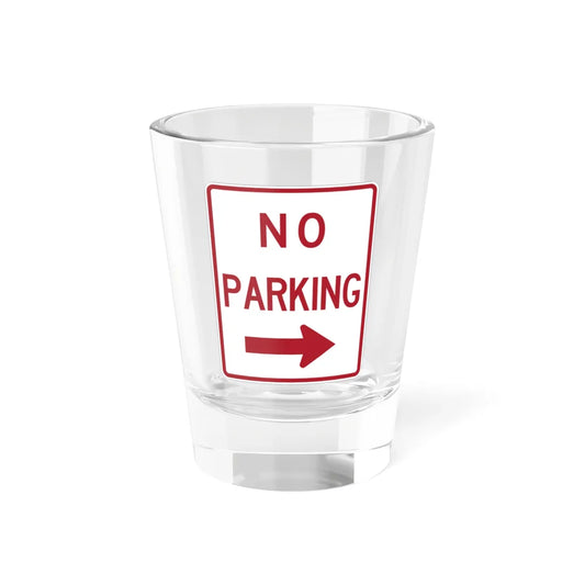 MUTCD-TX R8-3aTR (Texas) (Road Sign) Shot Glass 1.5oz 1.5oz - Go Mug Yourself
