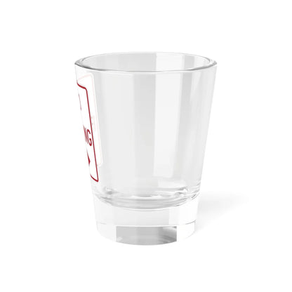 MUTCD-TX R8-3aTR (Texas) (Road Sign) Shot Glass 1.5oz - Go Mug Yourself