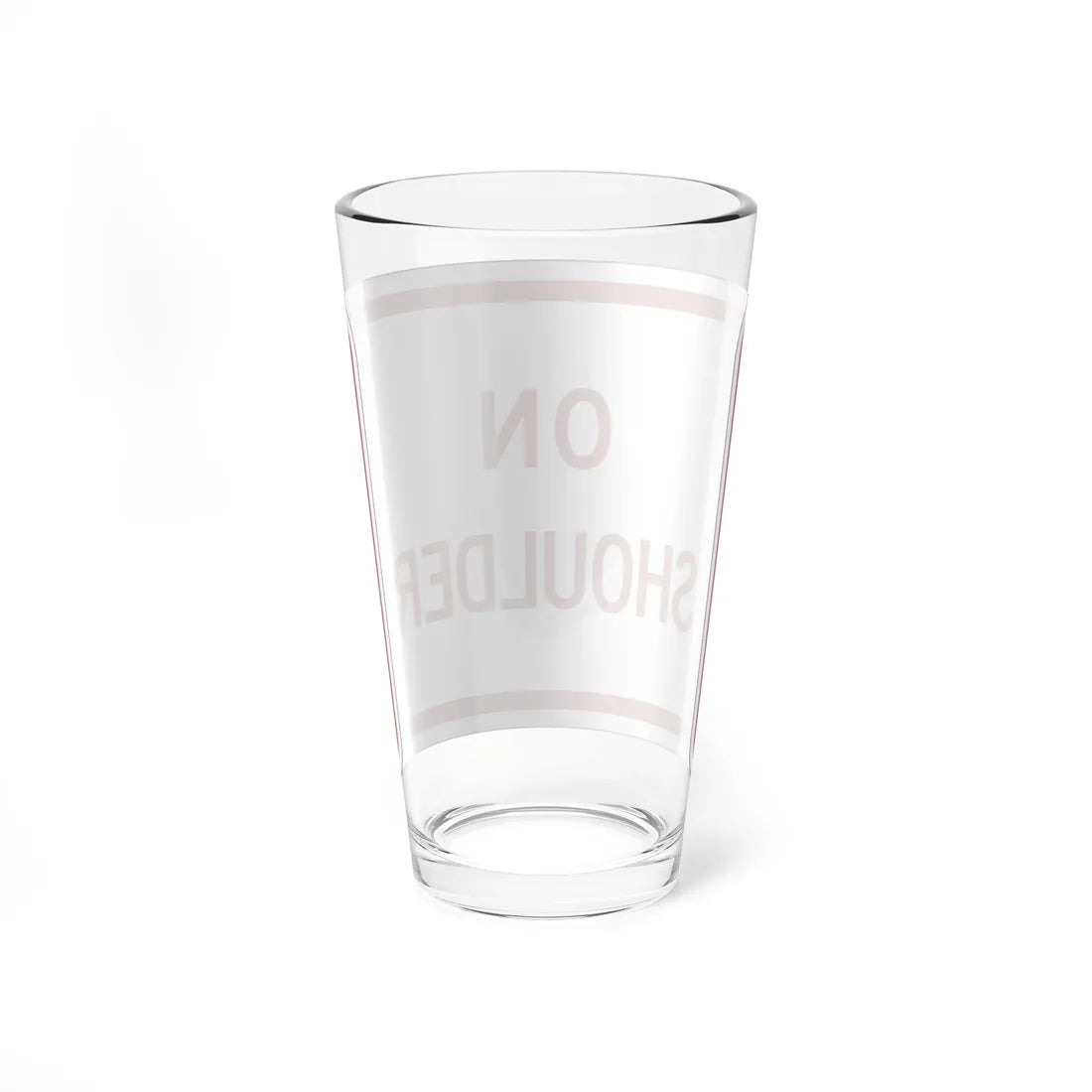 MUTCD-TX R8-3iTP (Texas) (Road Sign) Pint Glass 16oz - Go Mug Yourself