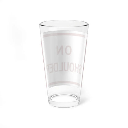 MUTCD-TX R8-3iTP (Texas) (Road Sign) Pint Glass 16oz - Go Mug Yourself