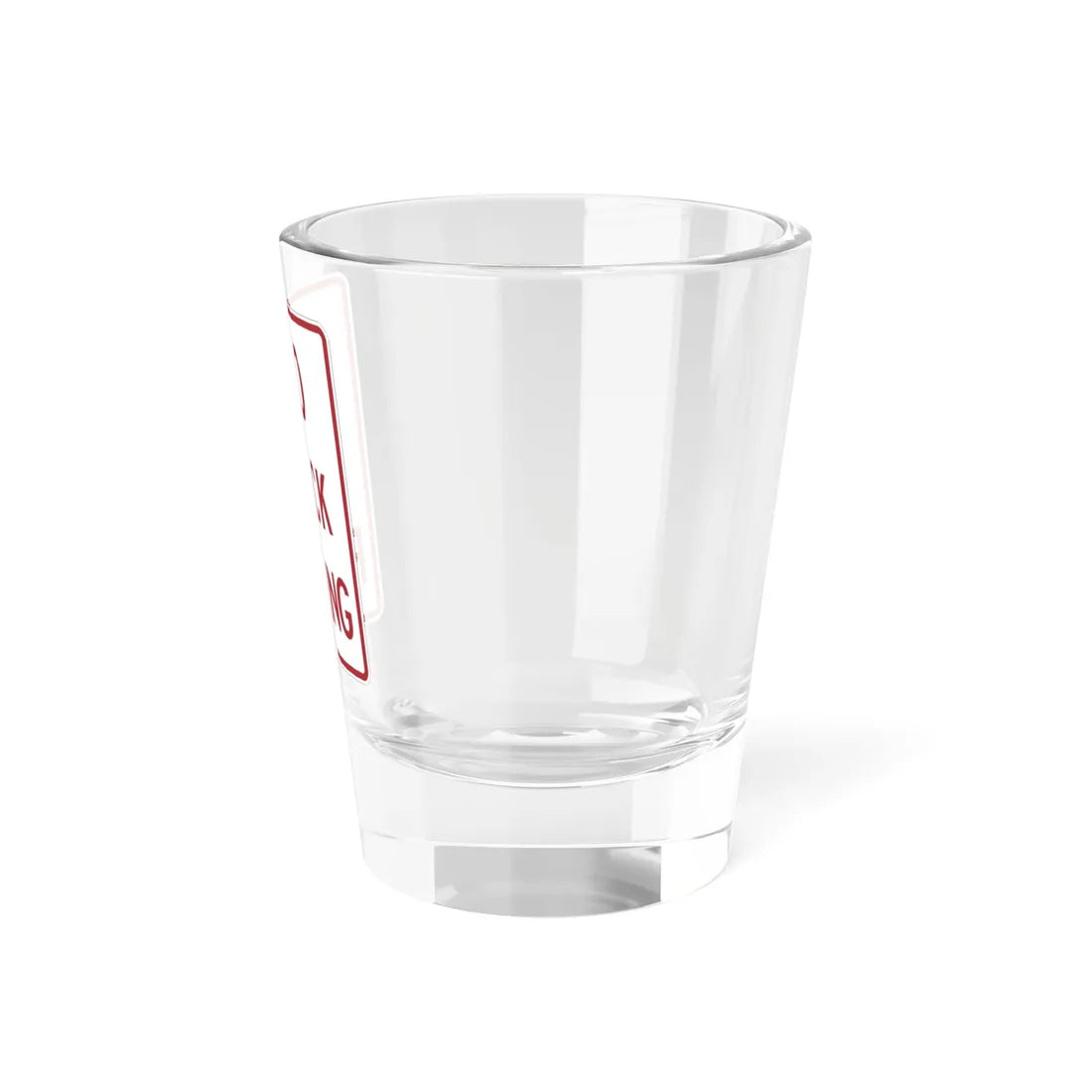 MUTCD-TX R8-3kT (Texas) (Road Sign) Shot Glass 1.5oz - Go Mug Yourself