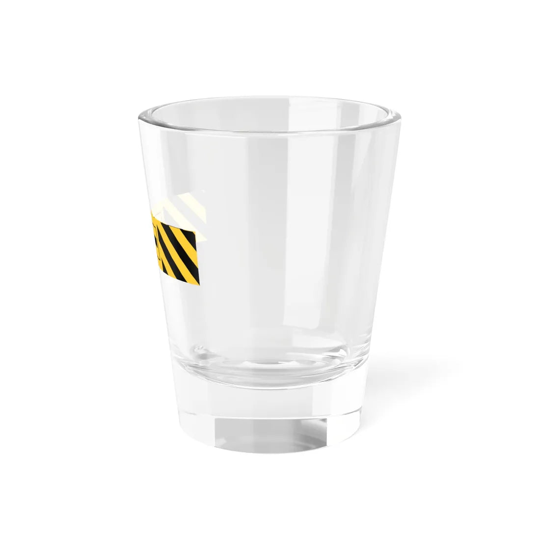 MUTCD-TX W1-9T-L (Texas) (Road Sign) Shot Glass 1.5oz - Go Mug Yourself