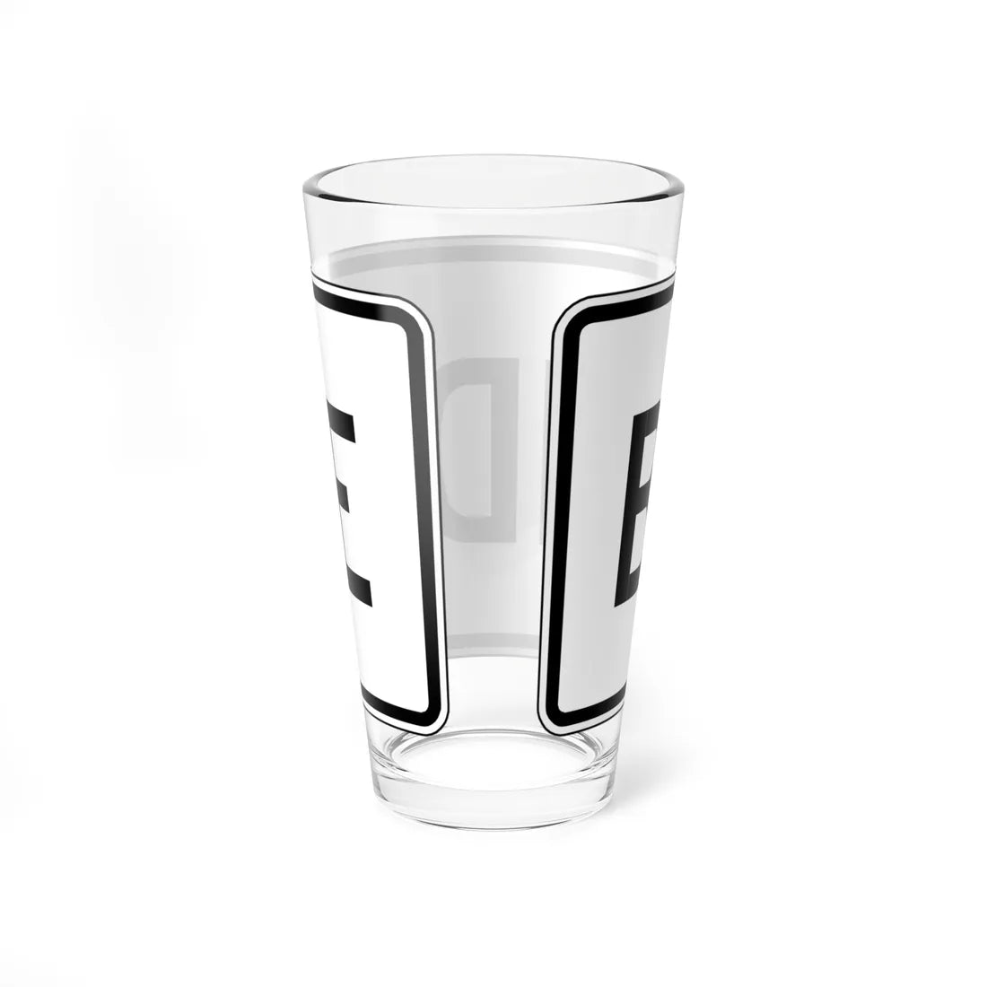 MUTCD-VA R12-VP1 (Virginia) (Road Sign) Pint Glass 16oz - Go Mug Yourself