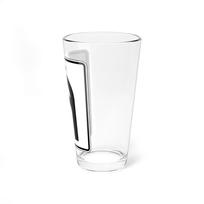 MUTCD-VA R3-V1 (Virginia) (Road Sign) Pint Glass 16oz - Go Mug Yourself