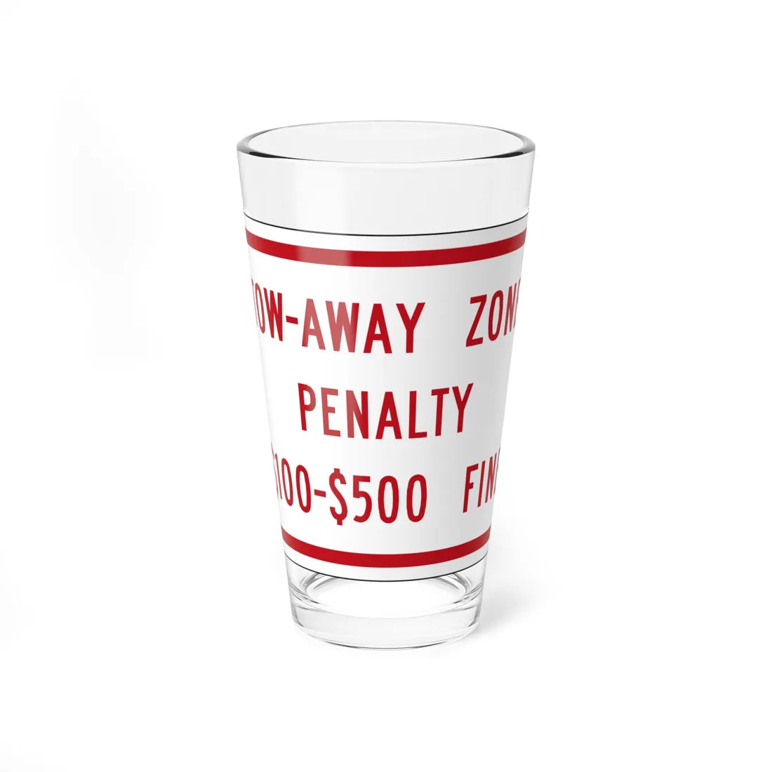 MUTCD-VA R7-VP1 (Virginia) (Road Sign) Pint Glass 16oz 16oz - Go Mug Yourself