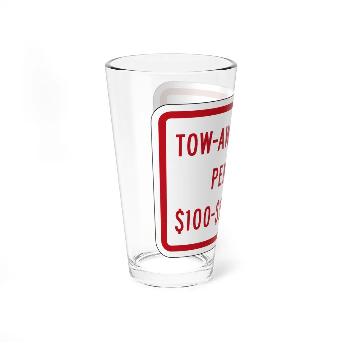 MUTCD-VA R7-VP1 (Virginia) (Road Sign) Pint Glass 16oz - Go Mug Yourself