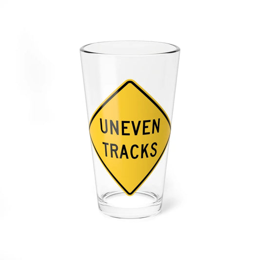 MUTCD-VA W10-V1 (Virginia) (Road Sign) Pint Glass 16oz 16oz - Go Mug Yourself