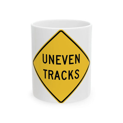 MUTCD-VA W10-V1 (Virginia) (Road Sign) White Coffee Mug 11oz - Go Mug Yourself
