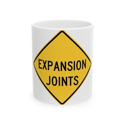 MUTCD-VA W8-V2 (Virginia) (Road Sign) White Coffee Mug 11oz - Go Mug Yourself