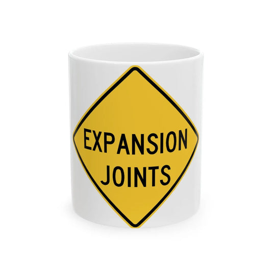 MUTCD-VA W8-V2 (Virginia) (Road Sign) White Coffee Mug 11oz - Go Mug Yourself