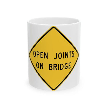 MUTCD-VA W8-V3 (Virginia) (Road Sign) White Coffee Mug 11oz - Go Mug Yourself