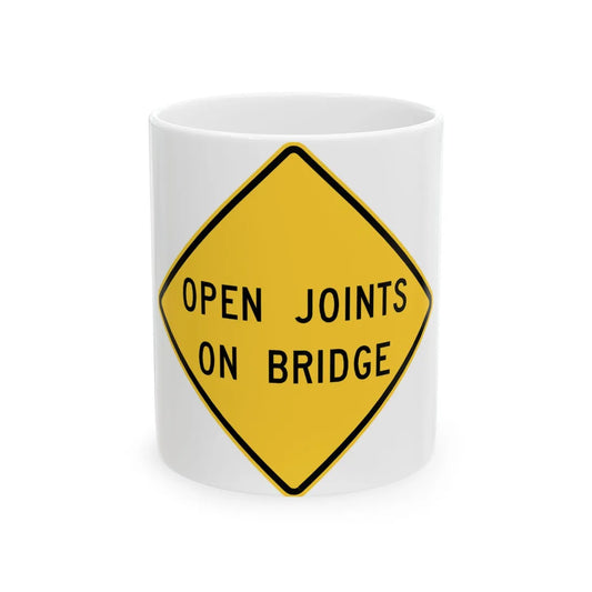 MUTCD-VA W8-V3 (Virginia) (Road Sign) White Coffee Mug 11oz - Go Mug Yourself