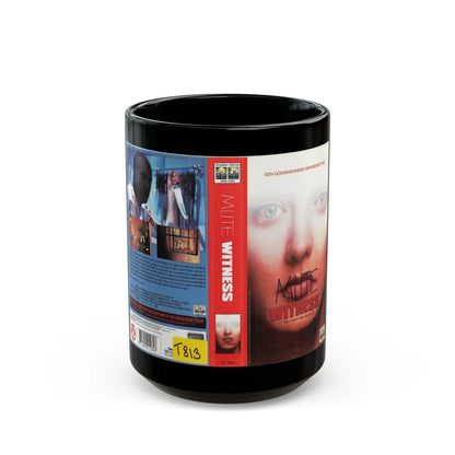 MUTE WITNESS (VHS COVER) - Black Coffee Mug-15oz-Go Mug Yourself