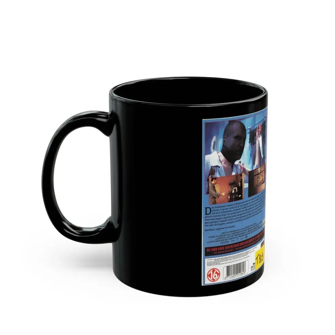 MUTE WITNESS (VHS COVER) - Black Coffee Mug - Go Mug Yourself