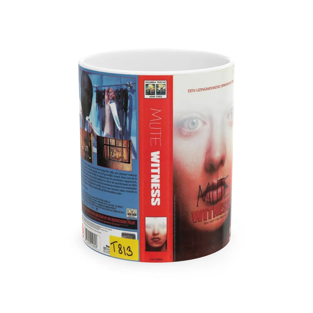 MUTE WITNESS (VHS COVER) - White Coffee Mug-11oz-Go Mug Yourself