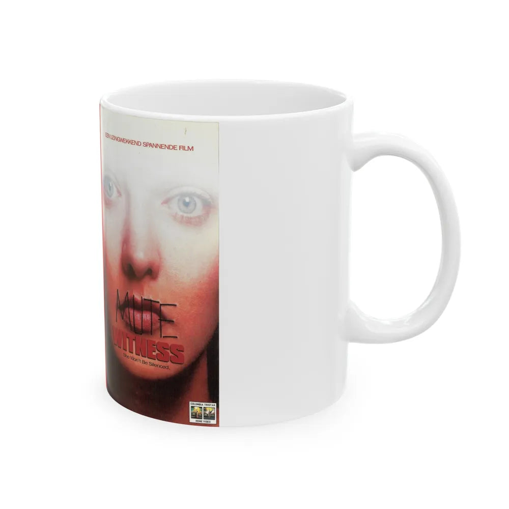 MUTE WITNESS (VHS COVER) - White Coffee Mug-Go Mug Yourself