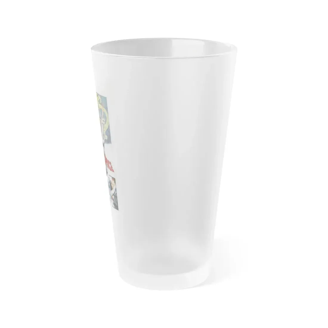 MUTINY IN OUTER SPACE 1965 Movie Poster - Frosted Pint Glass 16oz - Go Mug Yourself